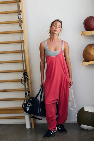 free people Hot Shot Onesie Victory Red