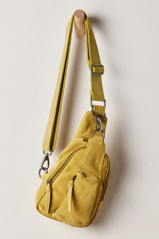 free people Hudson Sling Bag Apple Green