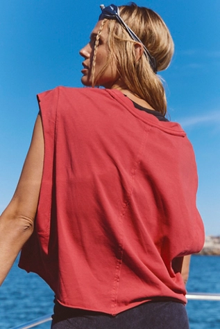 Free People Inspire Tank Cranberry