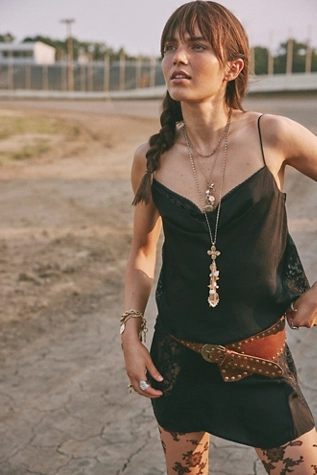 free people Jagger Hip Belt Cognac