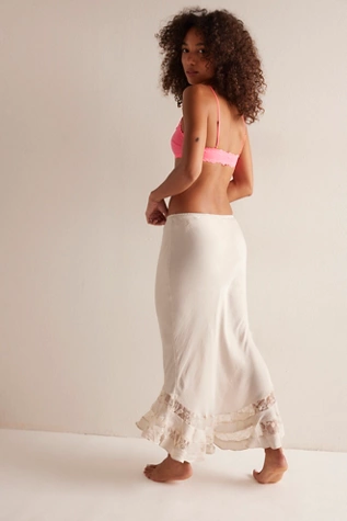 Free People Long Lost Lover Half Slip Tea