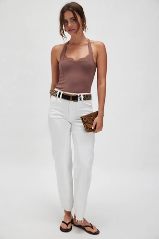 Free People Looking Good Cami Darling Cocoa