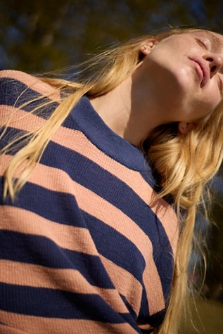 Free People Malibu Surf Sweater Set Titan Combo