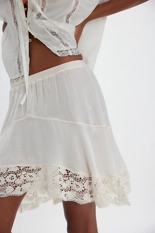 Free People Midnight Muse Half Slip Sugar Swizzle