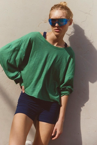 Free People My Time Layer Heritage Green