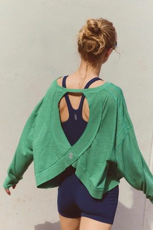 free people My Time Layer Heritage Green
