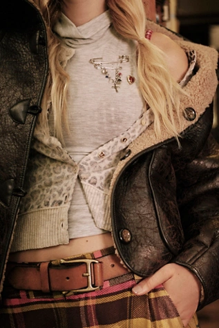 free people Nocturnal Patterned Cardi Tea Combo