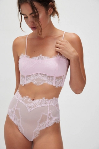 Free People Nolita Longline Bralette Tiny Dancer