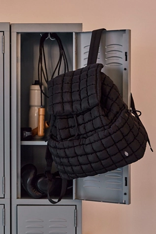 free people Quilted Hiker Pack Black
