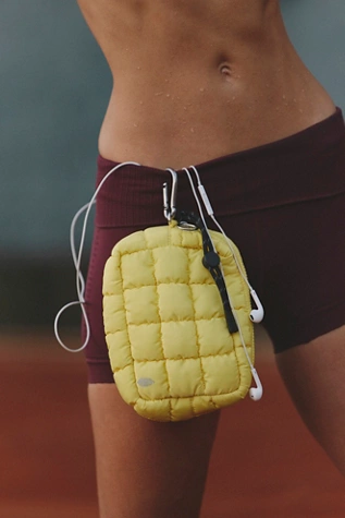 free people Quilted Mini Case Sour Citrus