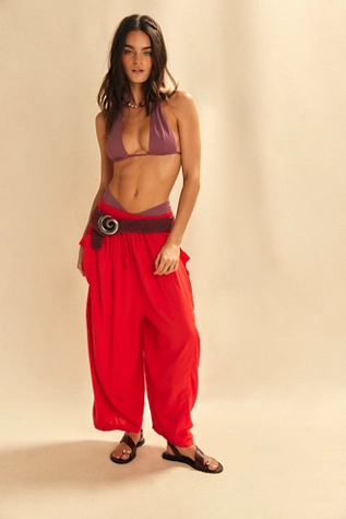 free people Quinn Pants Fiery Red