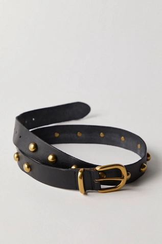 Free People Rhodes Stud Belt Midnight