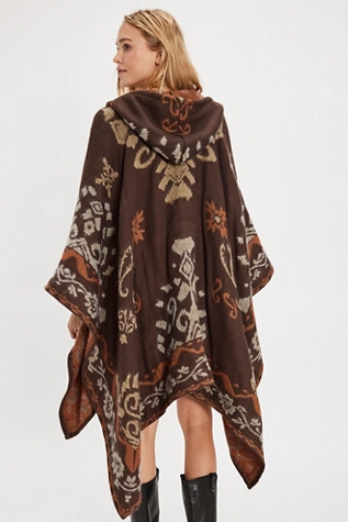 Free People Rown Printed Duster Brown