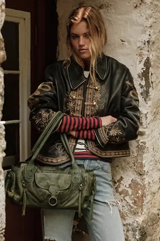 free people Sabo East West Bag Chive