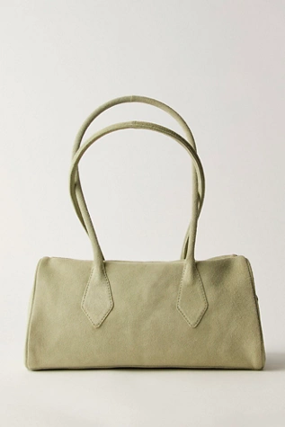Free People Sierra Suede Shoulder Bag Sage