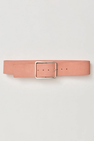 free people Suede Hex Hip Belt Peach Fizz