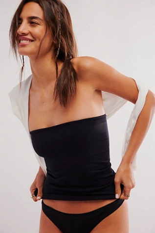 Free People The Carrie Tube Black