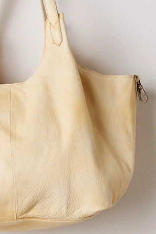 Free People Tivoli Leather Tote Bag Butter