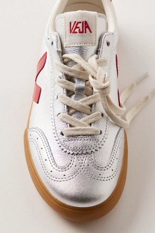 free people Veja Volley Sneakers Silver Pepper