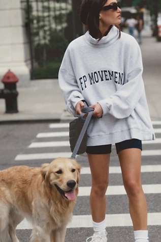 free people Victory Set Heather Grey Navy Combo