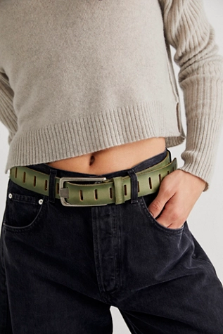 Free People We The Free Jona Belt Guacamole