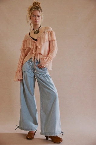 Free People We The Free Lotus Jeans Morning Glory