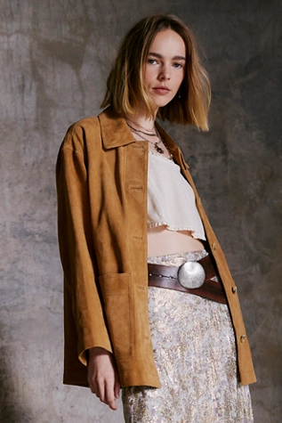 Free People We The Free Norfolk Hip Belt Espresso