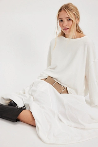 Free People We The Free Total Eclipse Tee Ivory