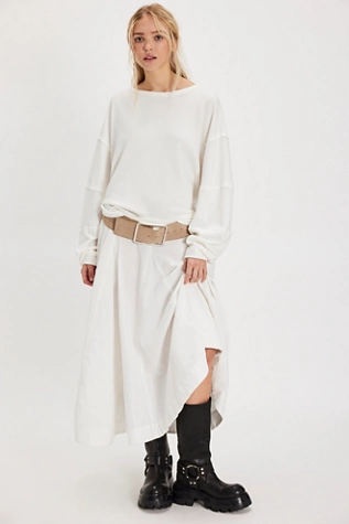 Free People We The Free Total Eclipse Tee Ivory