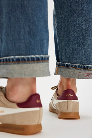 Free People Gola Torpedo Sneakers Bone / Off White / Cerise