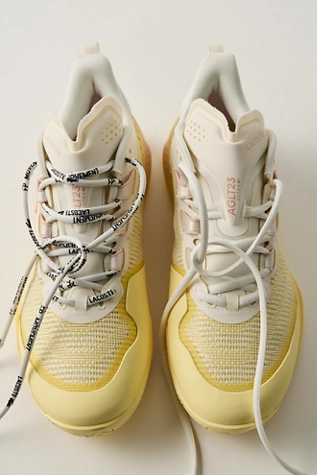 Free People Lacoste For FP Mvmt AG-LT23 Ultra Sneakers White / Yellow