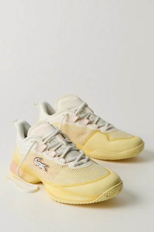Free People Lacoste For FP Mvmt AG-LT23 Ultra Sneakers White / Yellow