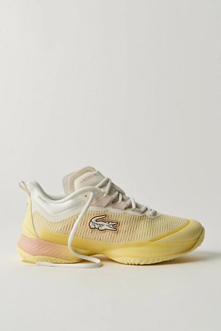Free People Lacoste For FP Mvmt AG-LT23 Ultra Sneakers White / Yellow