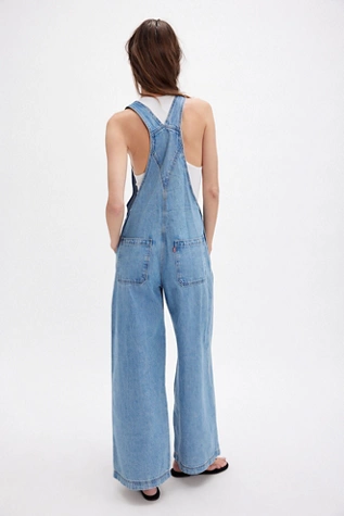 Free People Levi's XL Overalls Invested Indigo Overall