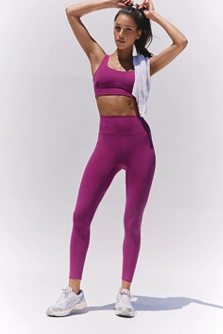 free people Never Better 7/8 Length Leggings Deep Mulberry