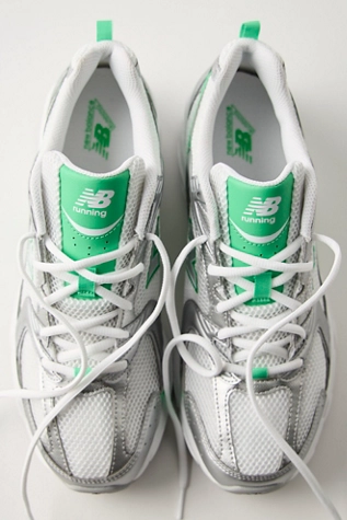 free people New Balance 530 Sneakers Silver Metallic / Green