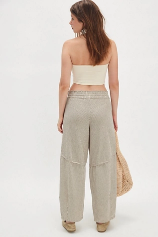 Free People Something Good Pull-On Barrel Pants Ivory