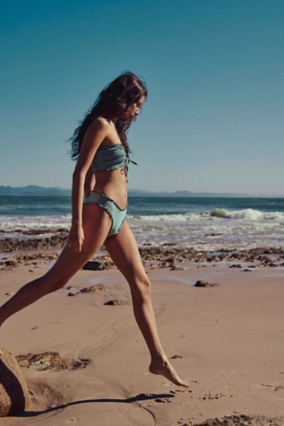 free people Stone Fox Swim Quinn Bikini Bottoms Coastal