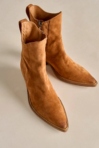 Free People We The Free Alyse Convertible Over The Knee Boots Tan Suede