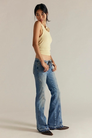 Free People We The Free Dust In Glory Flare Jeans Saloon