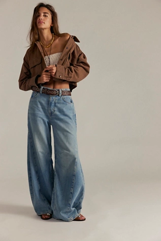 free people We The Free Eden High Slouchy Jeans Fast Forward