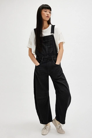 free people We The Free Good Luck Barrel Overalls Soundwave