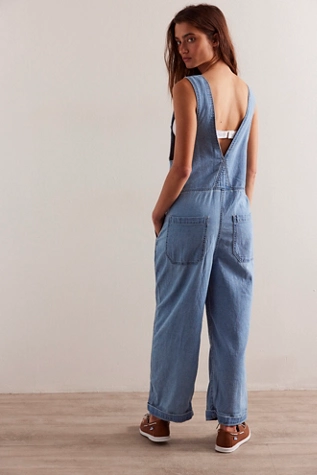 Free People We The Free Jude One-Piece Light Indigo