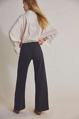 Free People We The Free Libre Wide-Leg Jeans Cafe Noir