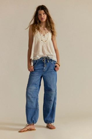 free people We The Free Logan Cinched Cargo Jeans Harper