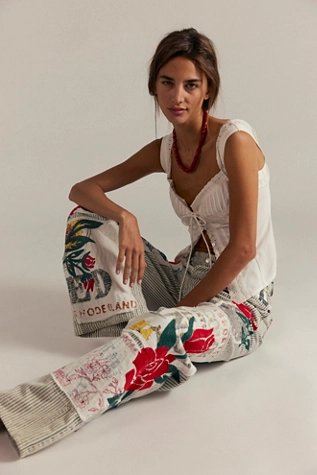 Free People We The Free Lost And Found Boyfriend Jeans Secret Getaway