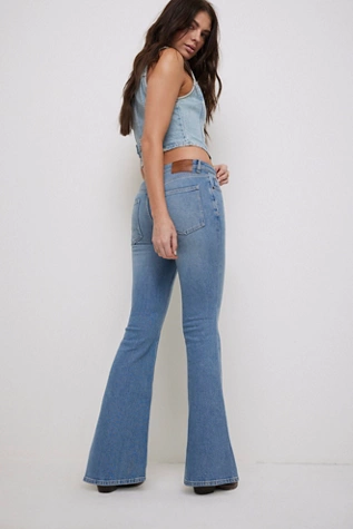Free People We The Free Love Bomb Flare Jeans Dynamite