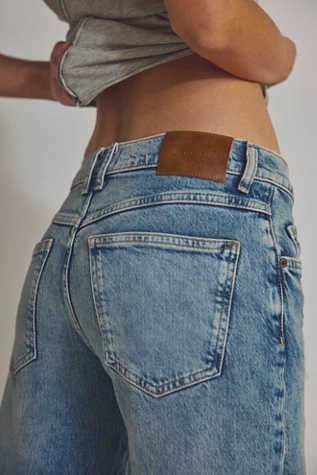 Free People We The Free Risk Taker Mid-Rise Jeans Mantra