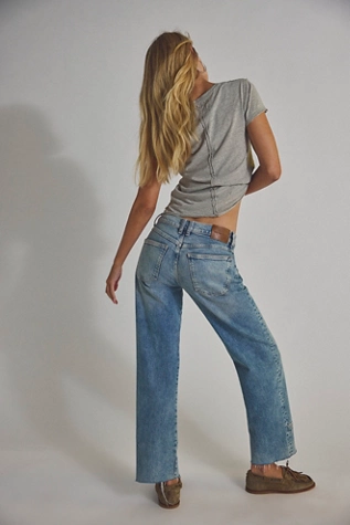 Free People We The Free Risk Taker Mid-Rise Jeans Mantra