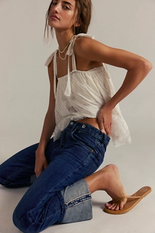 Free People We The Free Slim Shade Selvedge Jeans Deep Indigo